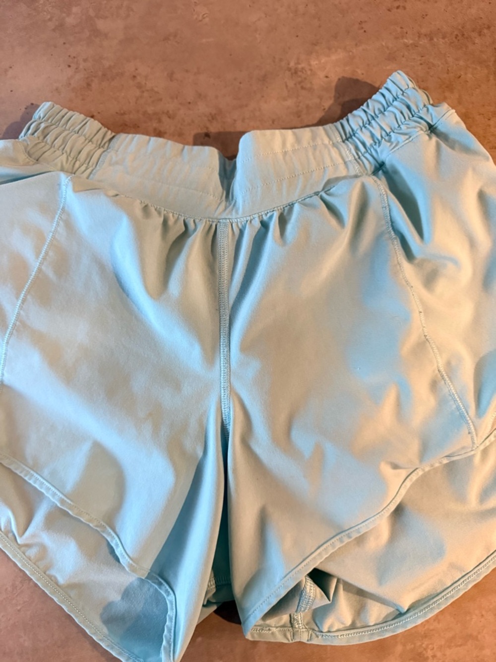 lululemon athletica Light Blue Women's Athletic Shorts